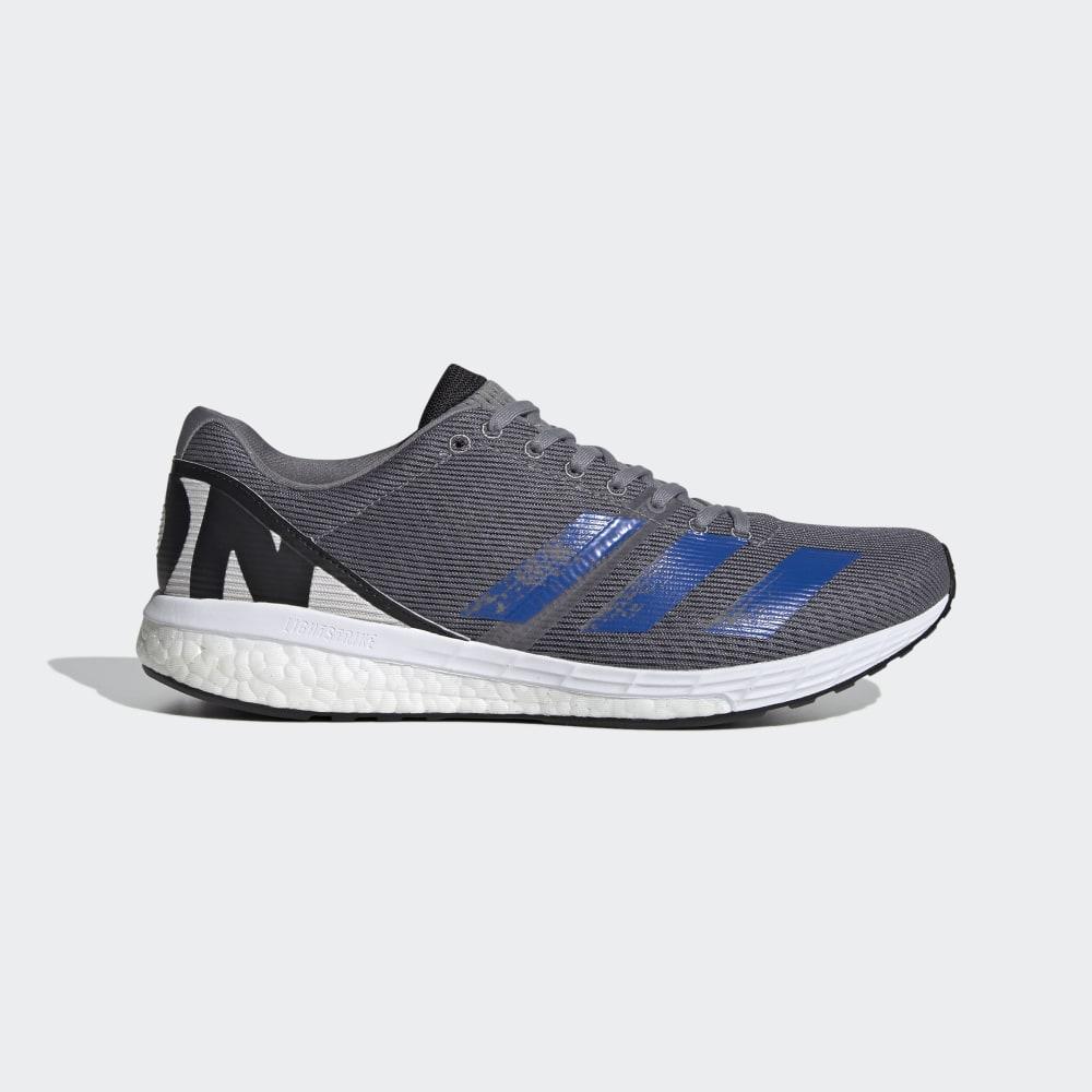 Adidasi Alergare Adidas Adizero Boston 8 Barbati Romania - Gri/Albastri EH3565